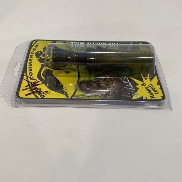 Duck Commander Autographed Tailored Mallard Hen Call The Green Mile Raspy Loud - Picture 7 of 11